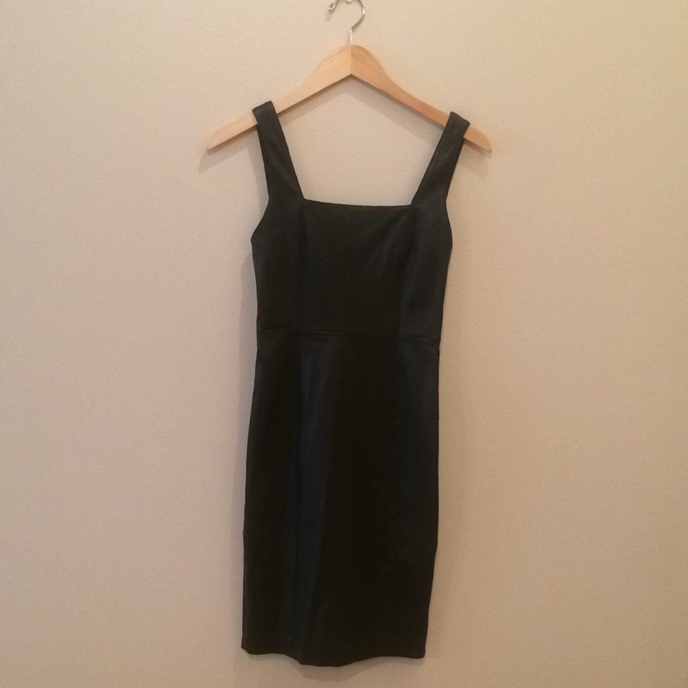 Alice and Olivia Leather Dress. Almost New